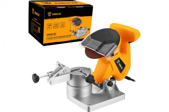 Фотография товара 'Deko 063-4338 Станок заточной DKGM180, для цепей'