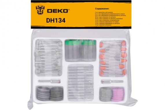 Фотография товара 'Deko 065-0680 Набор насадок для гравера DH134'