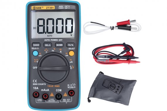 Фотография товара 'Deko 064-0011 Мультиметр цифровой BSIDE ZT301'