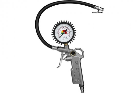 Фотография товара 'Deko 018-1126 Пистолет для накачки с манометром DKTG01'