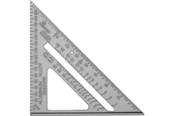 Фотография товара 'Deko 041-0260 Алюминиевая треугольная линейка DKM180-255-180'