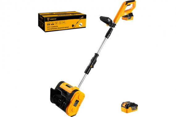 Фотография товара 'Deko 063-4441 Снегоуборщик аккумуляторный ST21, 20В, 2*4.0Ач'