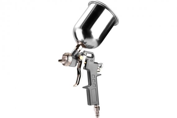 Фотография товара 'Deko 018-1100 Краскопульт пневматический с верхним бачком DKSG01 (500 мл, металл)'