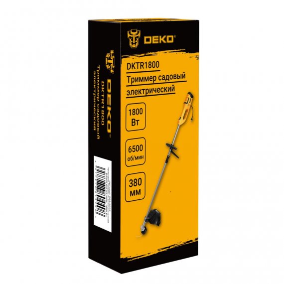 Фотография товара 'Deko 083-2032 Триммер садовый электрический 1800 Вт'