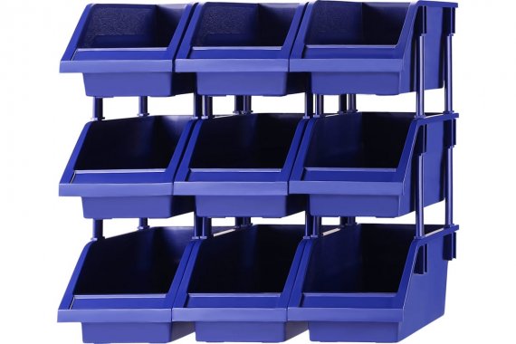 Фотография товара 'Deko 065-0859 Универсальный органайзер из 9 ящиков DKTB46 (1 ящик -25*15*12 см)'