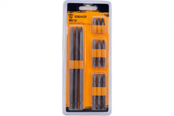 Фотография товара 'Deko 065-0695 Набор бит BS12'