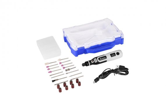 Фотография товара 'Deko 063-1400 Аккумуляторный гравер 3,6В в кейсе DKRT3.6-Li SET'