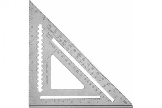 Фотография товара 'Deko 041-0261 Алюминиевая треугольная линейка DKM305-430-305'