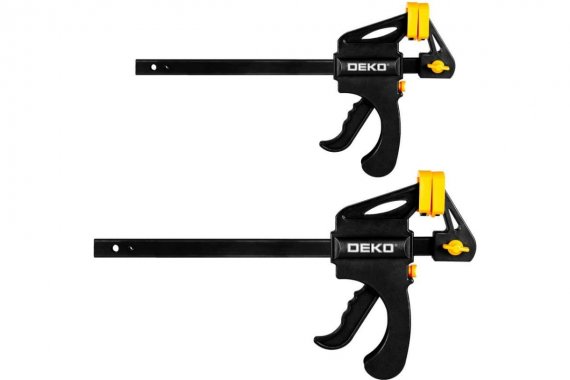 Фотография товара 'Deko 065-0614 Струбцина быстрозажимная 200 мм CL200-2'