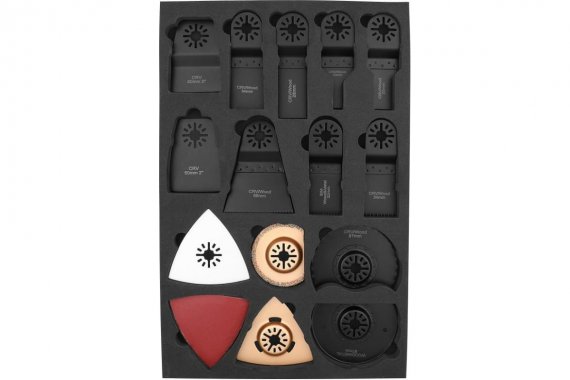 Фотография товара 'Deko 065-0908 Набор универсальных насадок для реноватора DKBS24'