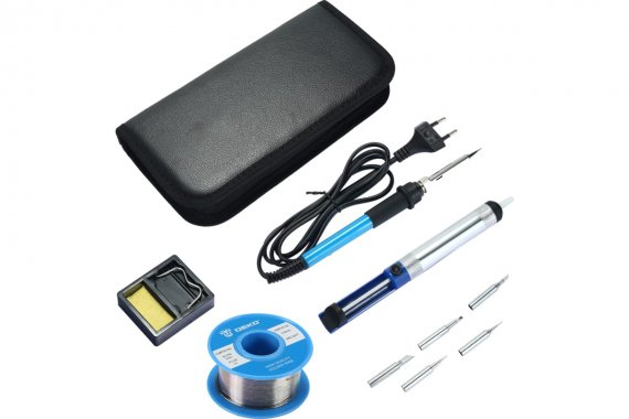 Фотография товара 'Deko 065-0414 Набор для пайки SI24, 5 предметов в кейсе'