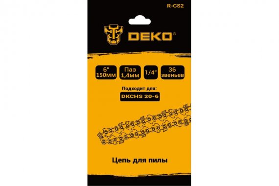 Фотография товара 'Deko 083-2013 Цепь для пилы 6", 1/4", 1.4 мм, 36 звеньев'