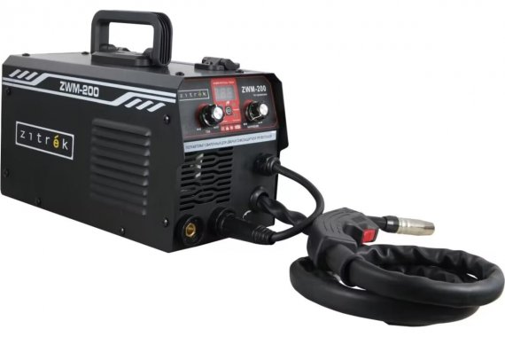 Фотография товара 'Deko 051-4689 Сварочный полуавтомат Zitrek ZWM-200, MMA/MIG/MAG, 200A + проволока 0.5 кг'