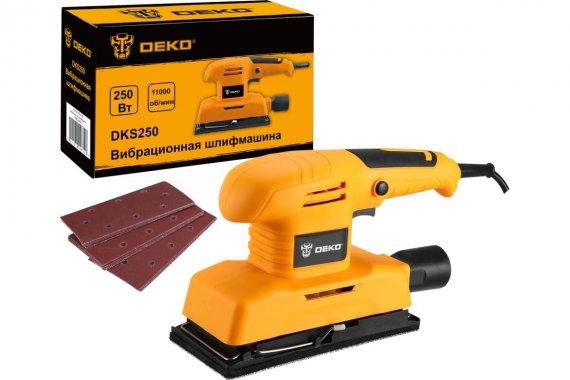 Фотография товара 'Deko 063-4199 Вибрационная шлифмашина DKS250'