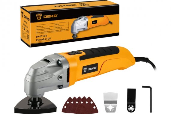 Фотография товара 'Deko 063-2051 Реноватор DKOT500 + набор предметов 9 шт'