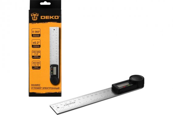 Фотография товара 'Deko 065-0245 Угломер электронный DKAM02, 200 мм'