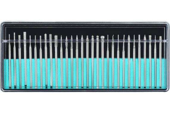 Фотография товара 'Deko 065-0678 Набор шарошек с алмазным напылением для гравера RT30'