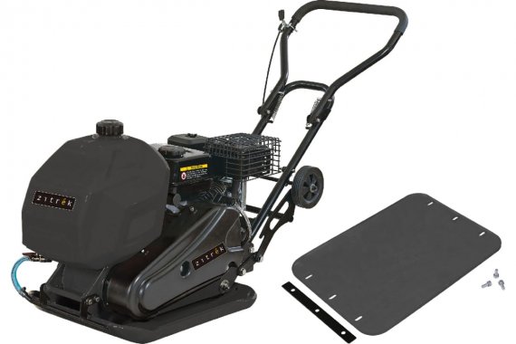Фотография товара 'Deko 091-0204-2 Виброплита Zitrek z3k92w (Loncin 200F; 90 кг; упл.300 мм, бак для воды, с ковриком для виброплиты)'