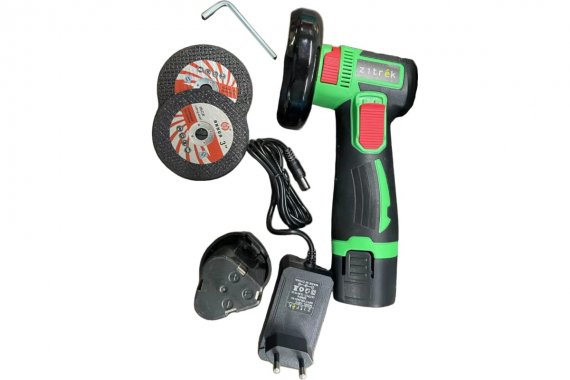 Фотография товара 'Deko 063-4401 Углошлифовальная машина Zitrek AG 12 (75мм, 12 B, Li-Ion акк. 2x2.0Ач)'