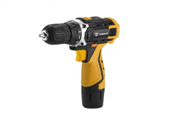 Фотография товара 'Deko 063-4173 Аккумуляторная дрель-шуруповерт DKCD12FU-Li SET3 в кейсе 2*2,0 А·ч'