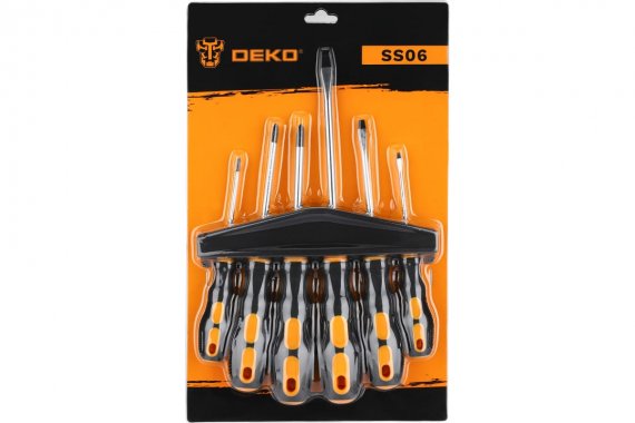 Фотография товара 'Deko 065-0601 Набор отверток с эргономичными рукоятками SS06'