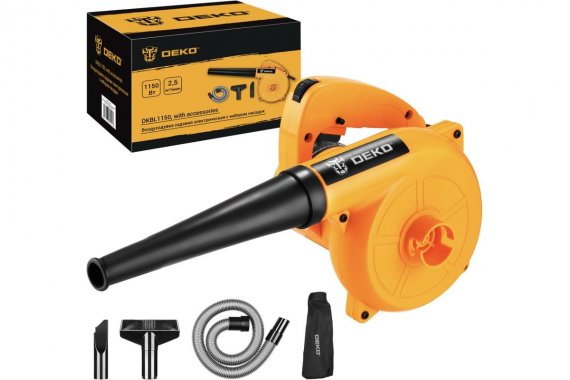 Фотография товара 'Deko 083-2042 Воздуходувка садовая электрическая с набором насадок'