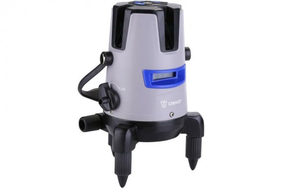 Фотография товара 'Deko 065-0104-1 Уровень лазерный самовыравнивающийся в кейсе LL57 PRO SET 2 PREMIUM со штативом'