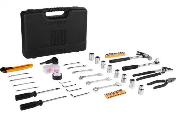 Фотография товара 'Deko 065-0730 Универсальный набор инструмента для дома и авто в чемодане TZ51'