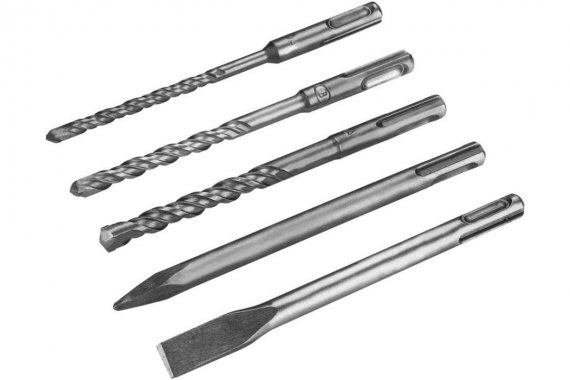 Фотография товара 'Deko 063-4124 Набор буров по бетону SDS+ DS05-1, 6-13 мм, 5 шт'