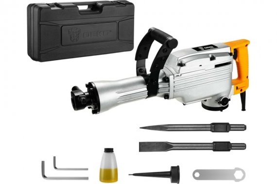 Фотография товара 'Deko 063-4317 Молоток отбойный DKJH1800, 1800 Вт, 50 Дж, в кейсе'