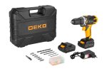 Deko 063-4132 Аккумуляторная дрель-шуруповерт DKCD12FU-Li Advanced в кейсе 12В, 2х2.0Ач
