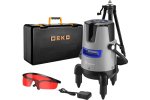 Deko 065-0102-1 Уровень лазерный самовыравнивающийся в кейсе DKLL02RB PRO SET 2 PREMIUM со штативом