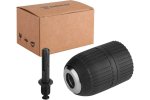 Deko 065-0799 Патрон для дрели и перфоратора CH02, быстрозажимной, c адаптером SDS+, 1/2-20 мм, 1,5-13 мм