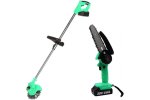 Deko 082-2020 Набор аккумуляторного инструмента ZITREK (GreenCut 20, GreenSaw 20 Extra Power) 2 в 1, 2х2.0Ач