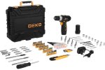 Deko 063-4138 Аккумуляторная дрель-шуруповерт GCD12DU3 в кейсе 12В, 2х1.5Ач