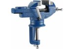 Deko 065-0960 Тиски слесарные CL08, настольные, поворотные, 60 мм