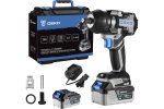 Deko 063-4433 Гайковерт аккумуляторный бесщеточный DKIS20FU-Li, 20В, 2*5.0Ач, 850 Нм, в кейсе