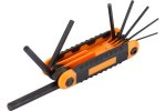 Deko 065-0588 Набор складных шестигранных ключей HT07, 7 в 1