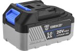Deko 063-4358 Аккумулятор (тип BL1850B), Li-ion, 20В, 5.0А*ч