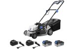 Deko 063-3008 Газонокосилка аккумуляторная DKLM40V PRO, 2х20В, 2x4.0Aч, 2 з/у, 400мм
