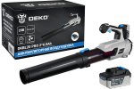 Deko 063-4362 Воздуходувка садовая аккумуляторная бесщеточная DKBL20 PRO, 20В, 2х6.0Ач